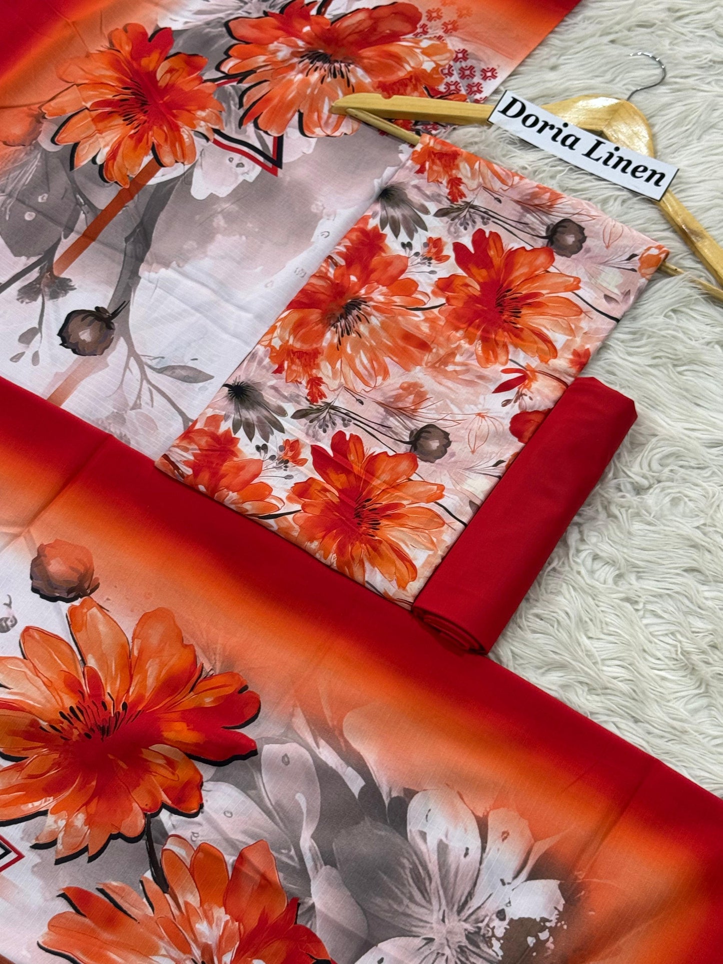 DORIA LINEN Digital Print 3pc 2025
