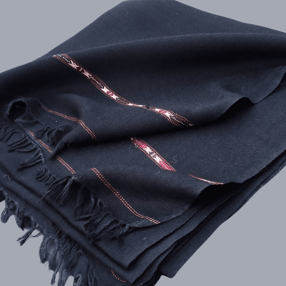 Wool Blend Men Shawl