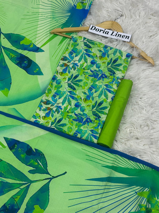 DORIA LINEN Digital Print 3pc 2025