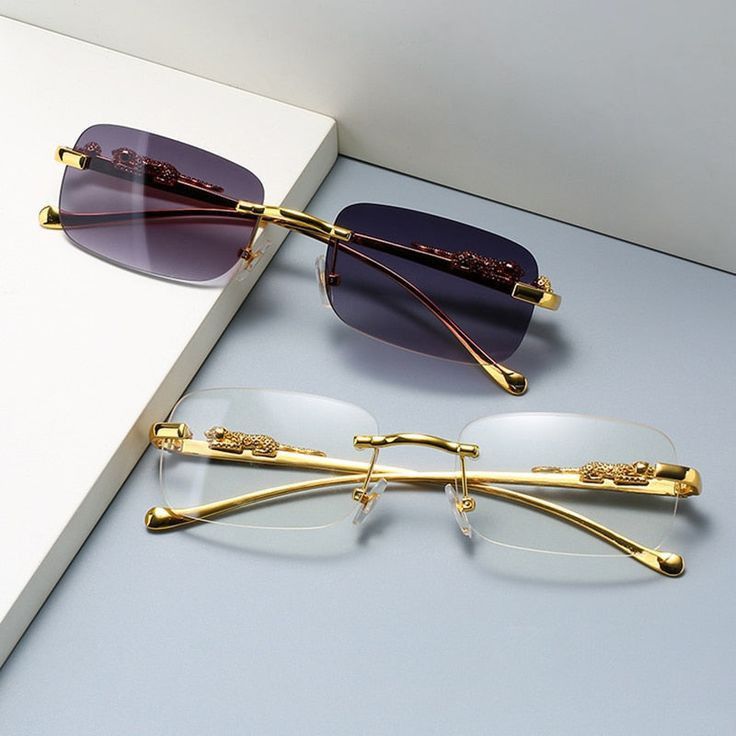 Premium Cheetah Glasses