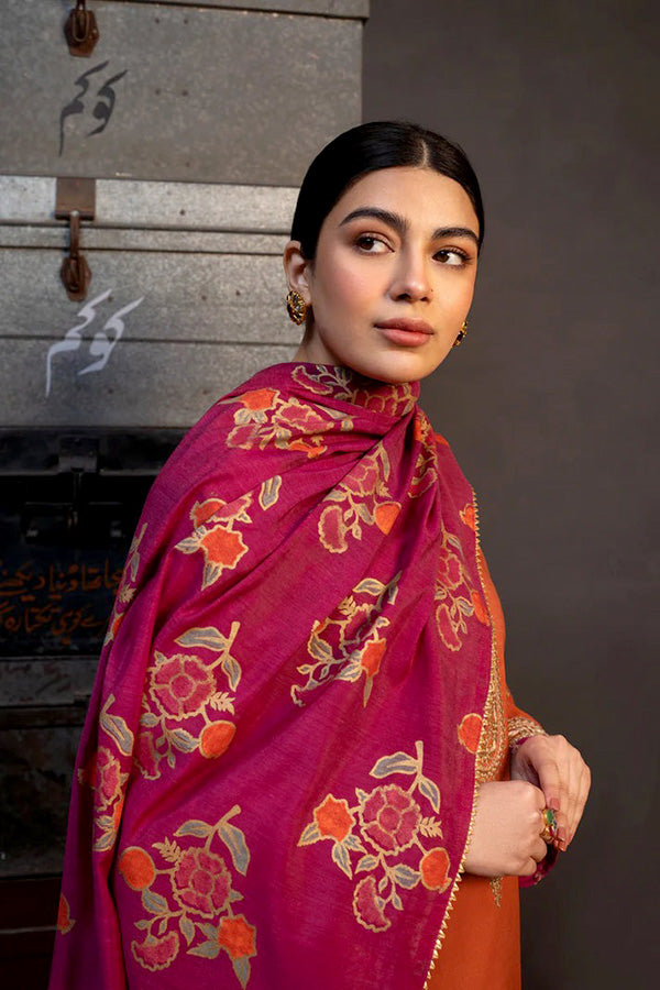 DHANAK 3pc Heavy Embroidered
