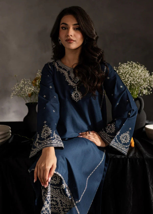 Zara ShahJahan | Unstitched LAWN 3pcs Heavy Embroidered With Chiffon Dupatta Eid Collection