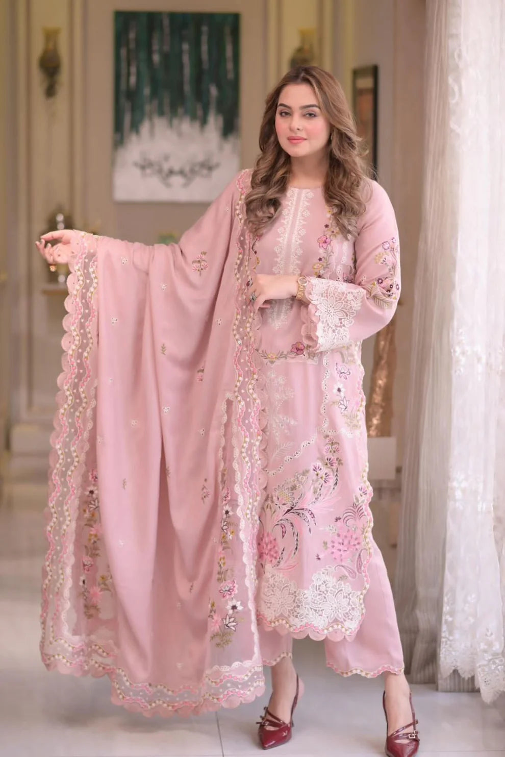 ANEELA’S | SUMMER UNSTITCHED LAWN 3PCS