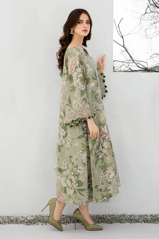 KHADDAR 3PCS FULL EMBROIDERED