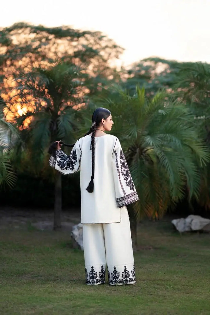 Zara ShahJahan | Unstitched LAWN 3pcs Heavy Embroidered With Chiffon Dupatta Eid Collection