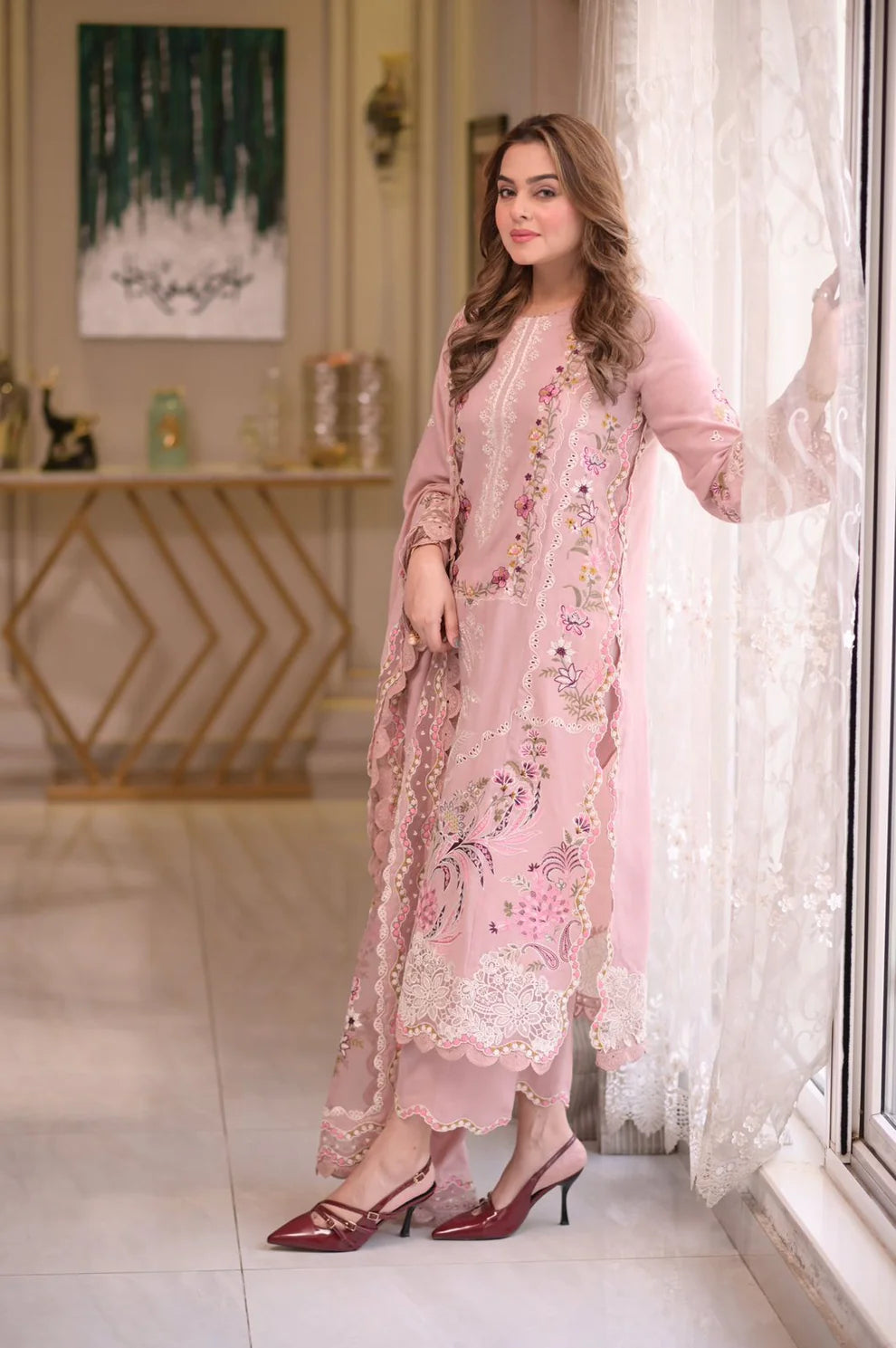 ANEELA’S | SUMMER UNSTITCHED LAWN 3PCS